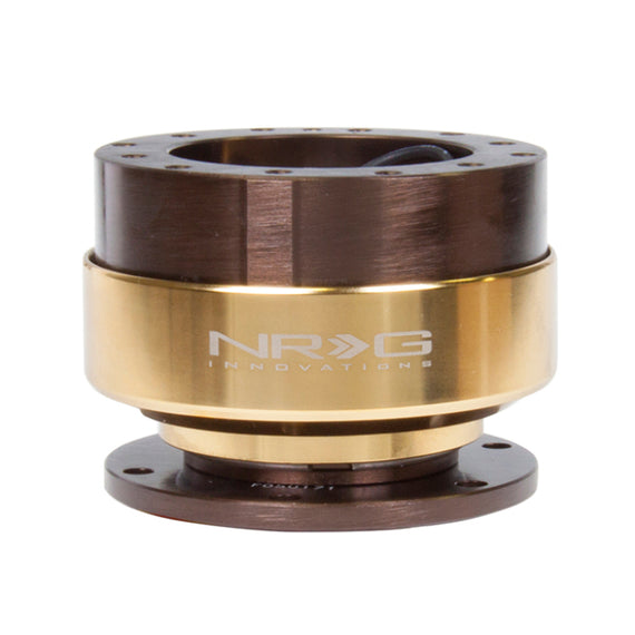 NRG Quick Release Gen 2.0 - Bronze Body / Chrome Gold Ring