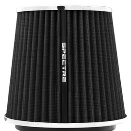 Spectre Adjustable Conical Air Filter 5-1/2in. Tall (Fits 3in. / 3-1/2in. / 4in. Tubes) - Black