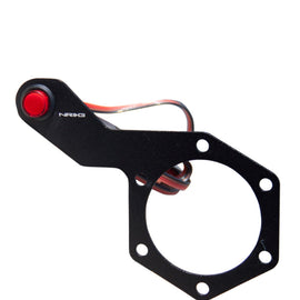 NRG Steering Single Switch - Extended Kit Black