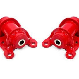 BMR 98-02 Chevrolet Camaro Motor Mount Kit (Steel) w/ Poly Bushings - Red