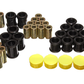 Energy Suspension 95-98 Nissan 240SX (S14) Black Rear Control Arm Bushing Set (Must reuse existing o