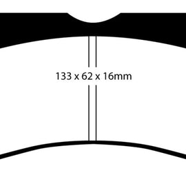 EBC Brakes Bluestuff Street and Track Day Brake Pads