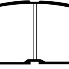 EBC 93-95 Toyota MR2 2.0 Turbo Yellowstuff Front Brake Pads