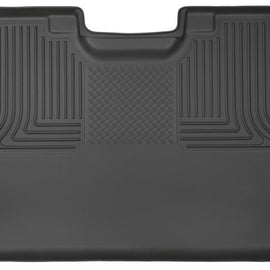 Husky Liners 15-23 Ford F-150 SuperCrew Cab WeatherBeater Black 2nd Seat Floor Liner