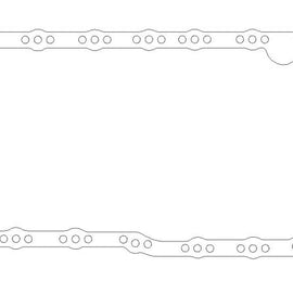 Cometic Buick V6 20 Bolt .094in KF Oil Pan Gasket