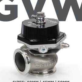 Garrett GVW-45 45mm Wastegate Kit - Black