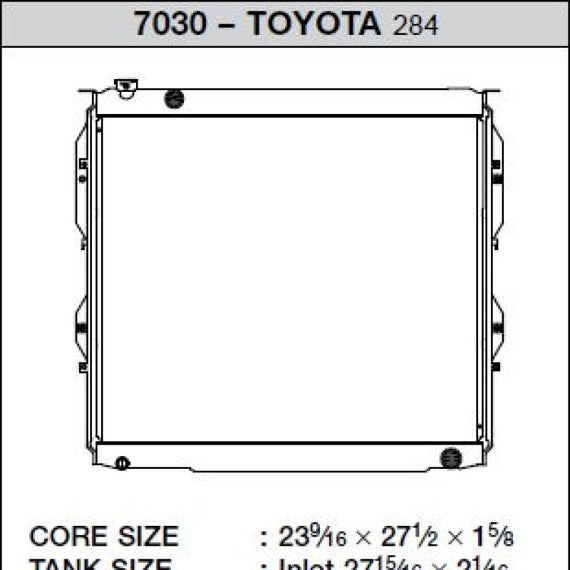 CSF 99-06 Toyota Tundra Radiator