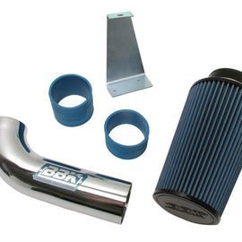 BBK 86-93 Mustang 5.0 Cold Air Intake Kit - Standard Style - Chrome Finish