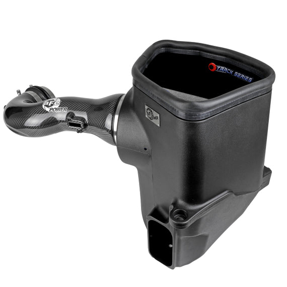 aFe 19-21 GM Trucks 5.3L/6.2L Track Series Carbon Fiber Cold Air Intake System W/ Pro Dry S Filters