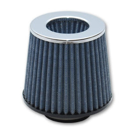 Vibrant Open Funnel Perf Air Filter (5in Cone O.D. x 5in Tall x 2.75in inlet I.D.) Chrome Filter Cap