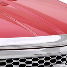 AVS 15-18 Cadillac Escalade High Profile Hood Shield - Chrome