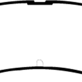 EBC 90-91 Lexus ES250 2.5 Yellowstuff Rear Brake Pads