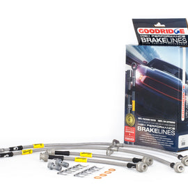 Goodridge 15-18 Honda Fit SS Brake Line Kit