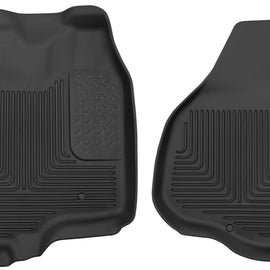 Husky Liners 12-13 F-250/F-350/F-450 Super Duty X-Act Contour Black Front Floor Liners