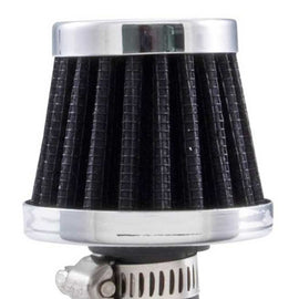 Spectre Breather Filter 10mm Flange / 2in. OD / 1-3/4in. Height - Black