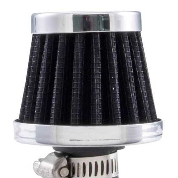 Spectre Breather Filter 10mm Flange / 2in. OD / 1-3/4in. Height - Black