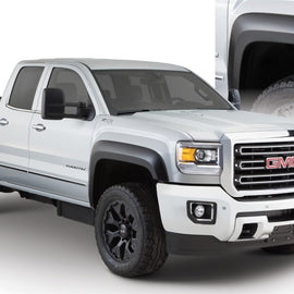 Bushwacker 15-18 GMC Sierra 2500 HD Extend-A-Fender Style Flares 4pc 78.8/97.6in Bed - Black