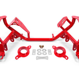 BMR 79-95 Ford Mustang K-Member Standard Version w/Spring Perches - Red