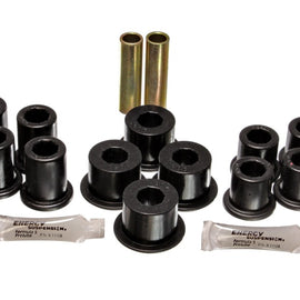 Energy Suspension 89-94 Toyota Pick Up 2WD (Exc T-100/Tundra) Black Rear Leaf Spring Bushing Set