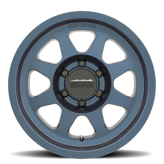 Method MR701 17x9 -12mm Offset 5x5 71.5mm CB Bahia Blue Wheel