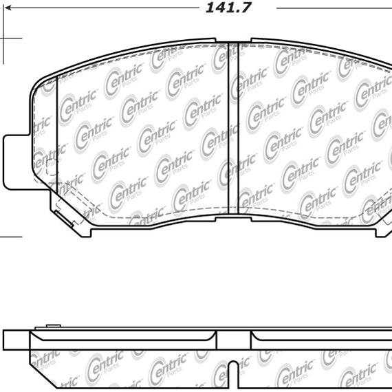 StopTech Performance Front Brake Pads 13-14 Dodge Dart/Jeep Cherokee