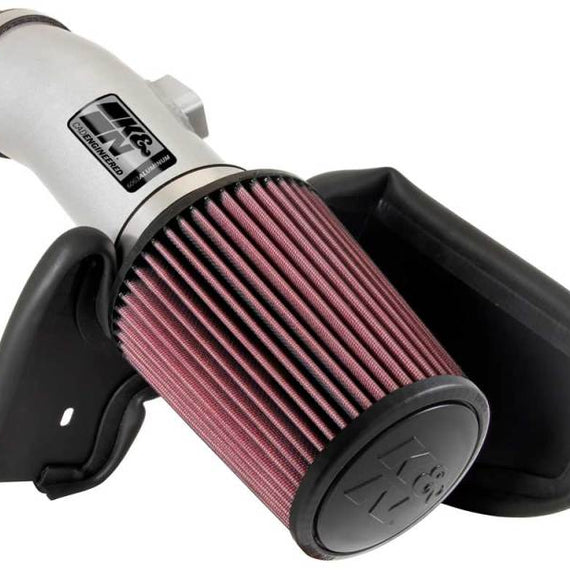 K&N 08 Honda Accord 3.5L-V6 Silver Typhoon Short Ram Intake