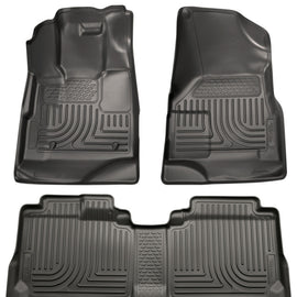 Husky Liners 10-12 Chevy Equinox/GMC Terrain WeatherBeater Combo Black Floor Liners