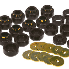 Prothane 87-96 Jeep Wrangler Body Mount - Black