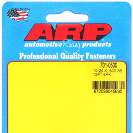 ARP 10-24 x .500 12pt SS bolts