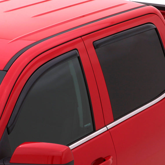 AVS 07-10 Hyundai Entourage Ventvisor In-Channel Front & Rear Window Deflectors 4pc - Smoke