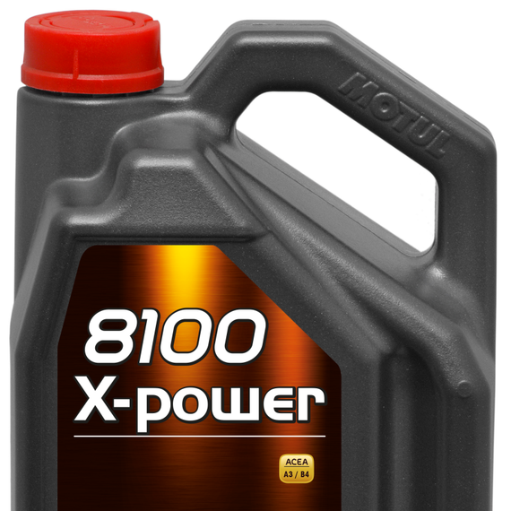 Motul 5L Synthetic Engine Oil 8100 10W60 X-Power