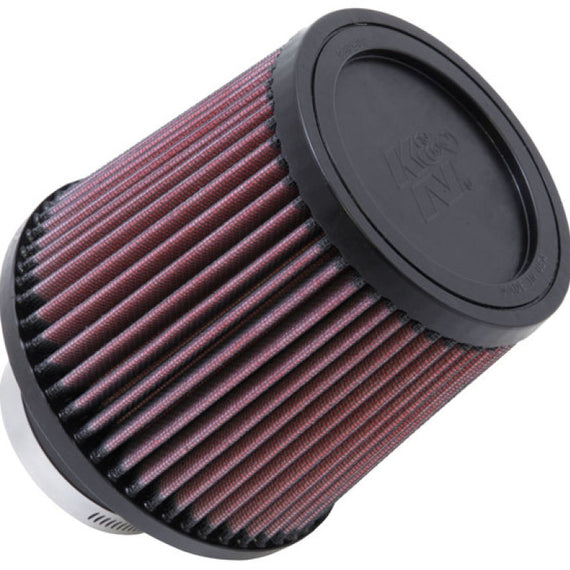 K&N Filter Universal Rubber Filter-Rd Tapered 3in Flange ID x 6in Base OD x 5in Top OD x 5.563in H