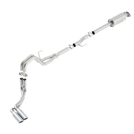 Borla 15-16 Ford F-150 3.5L EcoBoost Ext. Cab Std. Bed Catback Exhaust ATAK Truck Side Exit