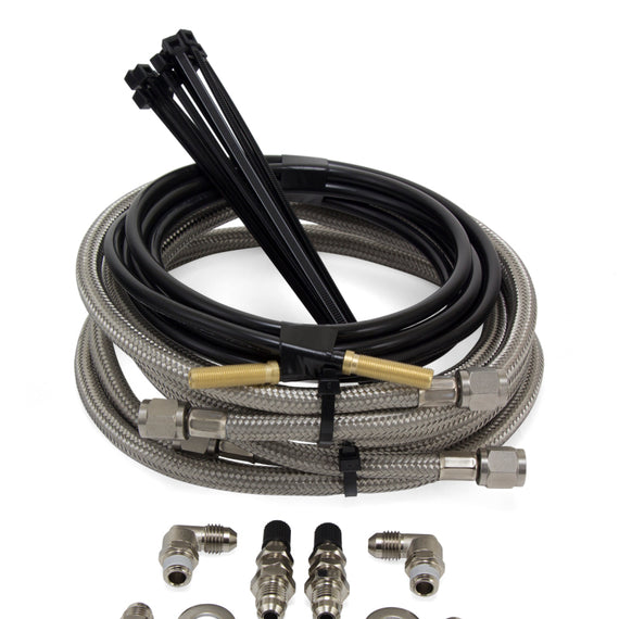 Air Lift Loadlifter 5000 Ultimate Plus Stainless Steel Air Line Upgrade Kit