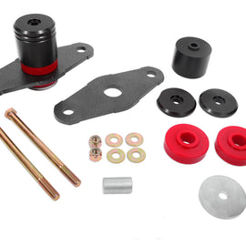 BMR 11-18 Dodge Challenger Motor Mount Polyurethane Bushing Upgrade Kit - Black Anodized