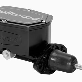 Wilwood Compact Tandem Master Cylinder - 7/8in Bore - w/Pushrod (Black)