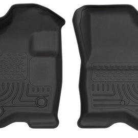 Husky Liners 15-17 Ford Explorer WeatherBeater Black Front Floor Liners