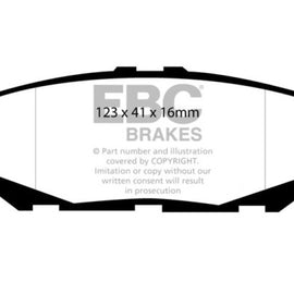 EBC 93-94 Lexus LS400 4.0 Redstuff Rear Brake Pads