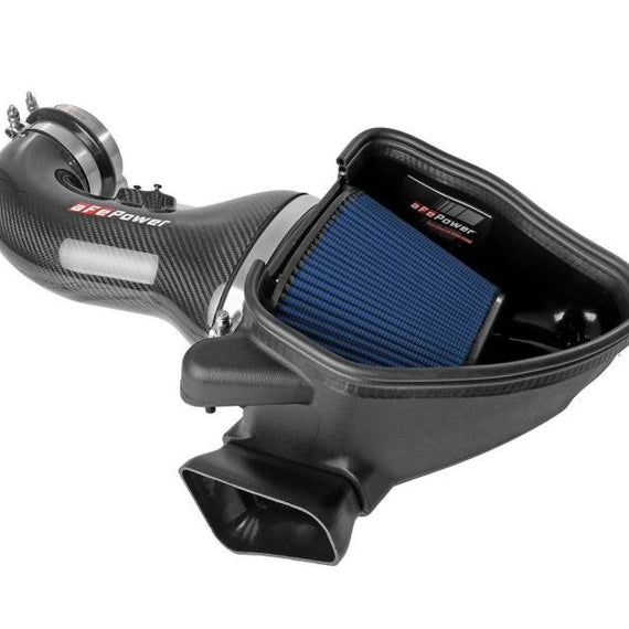 aFe 17-12 Chevrolet Camaro ZL1 (6.2L-V8) Track Series Carbon Fiber CAI System w/ Pro 5R Filters