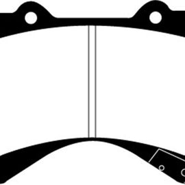 EBC 08+ Lexus LX570 5.7 Yellowstuff Front Brake Pads