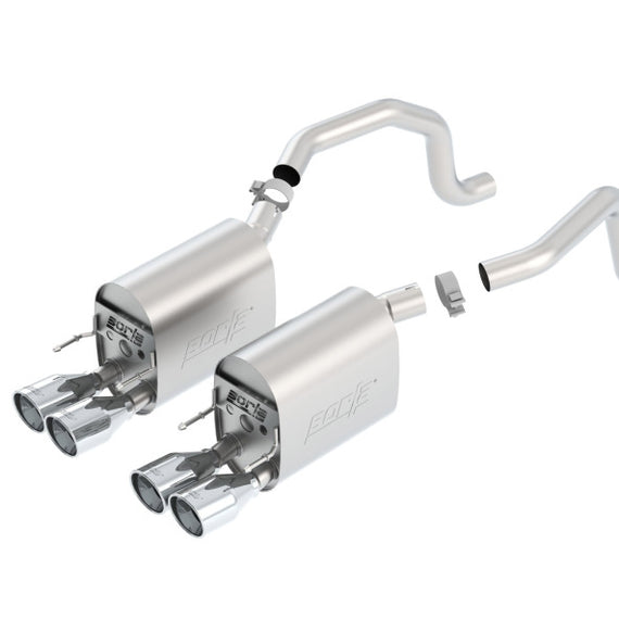 Borla 09-12 Corvette Coupe/Conv 6.2L 8cyl 6spd RWD inS-Type IIin Exhaust (rear section only)