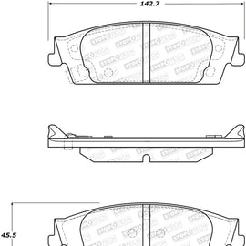 StopTech Street Brake Pads - Front/Rear