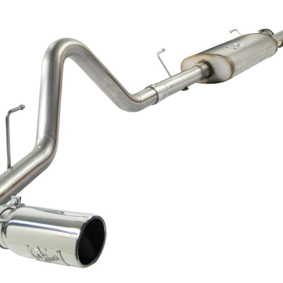 aFe MACHForce XP Exhausts Cat-Back SS-409 EXH CB Toyota Tundra 10-11 V8-5.7L 145.7 WB (pol tip)