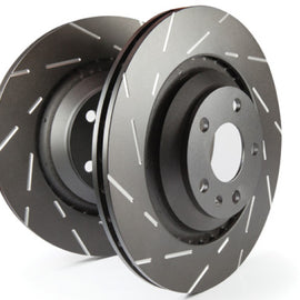 EBC 2015+ Ford Mustang (6th Gen) 2.3L Turbo (Performance Package) USR Slotted Front Rotors