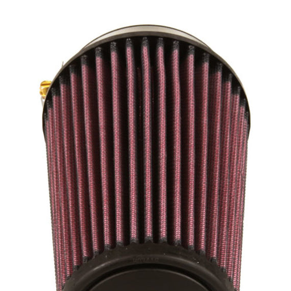 K&N Filter Universal Rubber Filter 3 1/2 inch Flange 4 5/8 inch Base 3 1/2 inch Top 7 inch Height