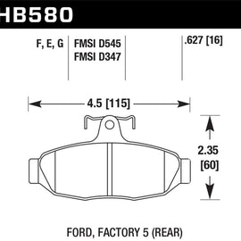 Hawk HPS Street Brake Pads