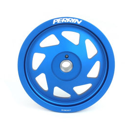 Perrin 2022 BRZ/86 / 19-22 Subaru WRX Lightweight Crank Pulley (FA/FB Eng w/Small Hub) - Blue