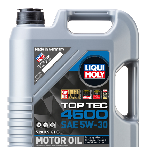 LIQUI MOLY 5L Top Tec 4600 Motor Oil SAE 5W30