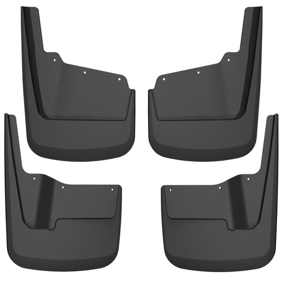 Husky Liners 20-23 GMC Sierra 2500/3500 HD (Excl. Dually) Front & Rear Mud Guards - Black