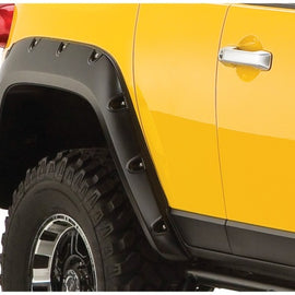 Bushwacker 07-14 Toyota FJ Cruiser Pocket Style Flares 2pc - Black